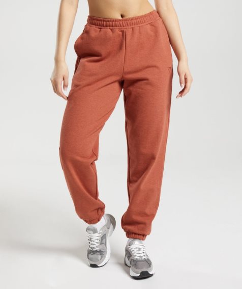 Women's Gymshark Rest Day Sweats Jogger Brown | NZ 2FHDXK